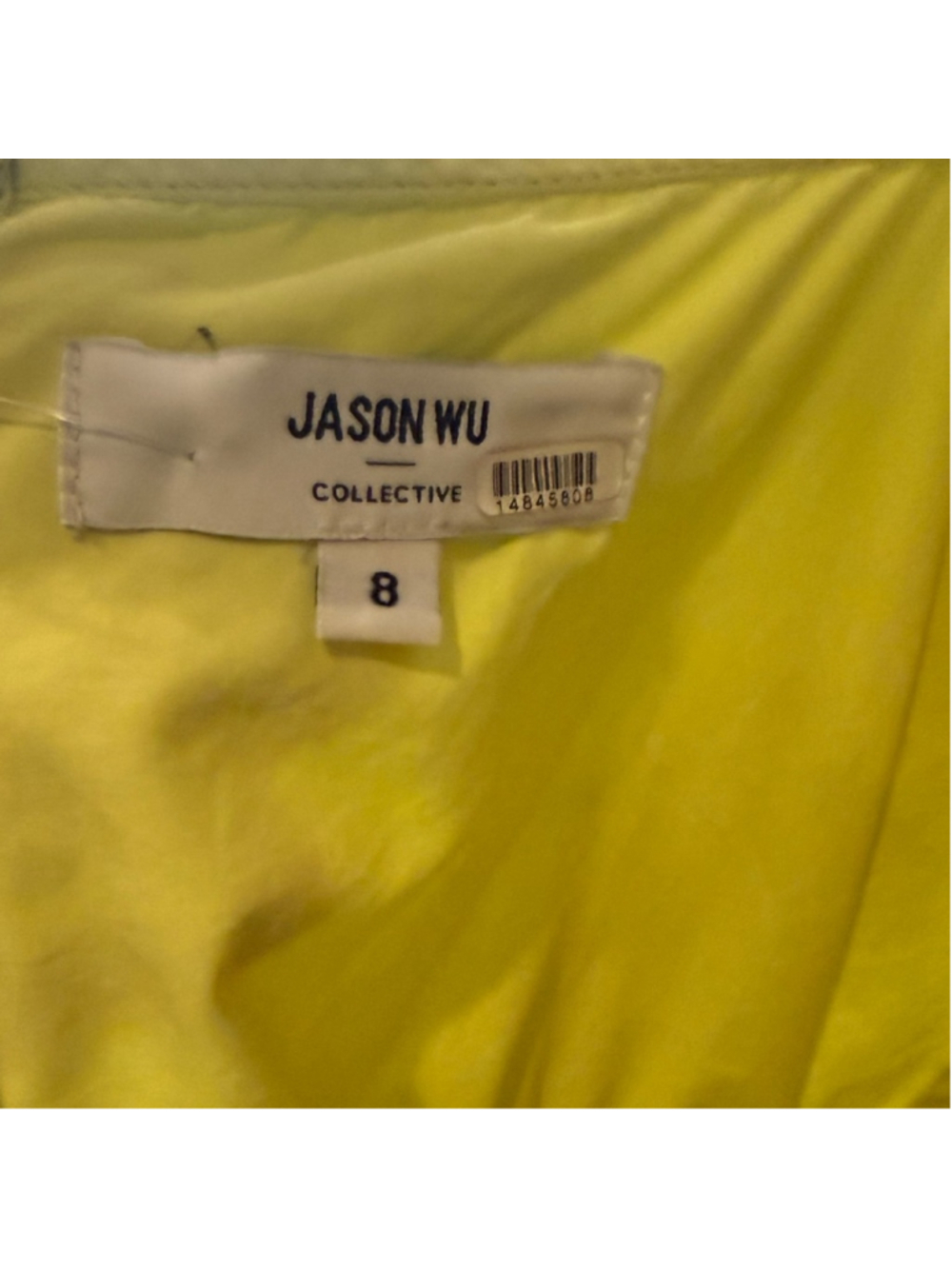 Jason Wu Collective Midi Dress, Yellow - Picture 11 of 12